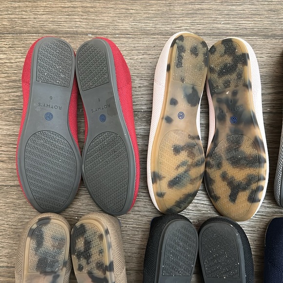 Six pairs of Rothy’s size 6 shoes - Picture 3 of 15